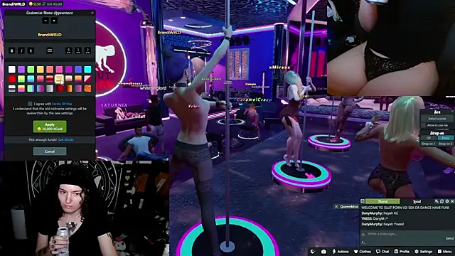 BrandiWRLD 999 online show from 12, 9, 2025