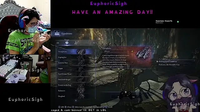 EuphoricSigh online show from 16, 7, 2026