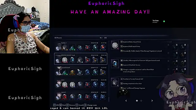 EuphoricSigh online show from 23, 7, 2026