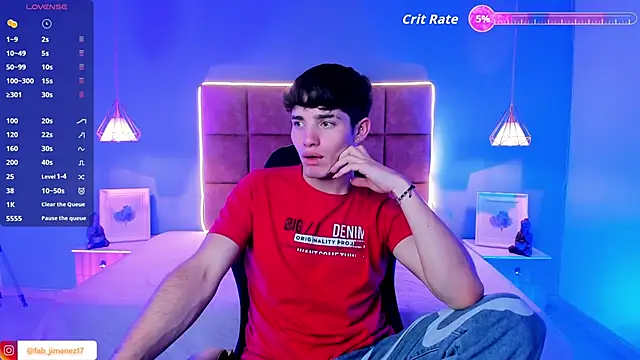 AlejooTwink online show from 12, 2, 2026