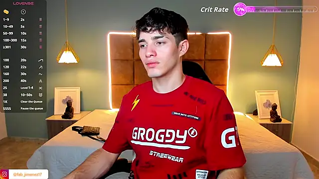 AlejooTwink online show from 23, 2, 2026