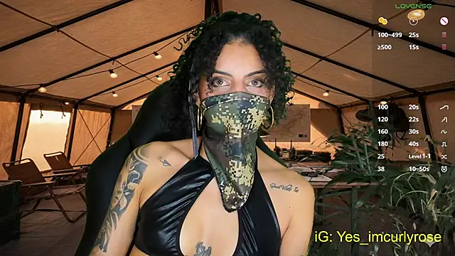 CurlyRose   online show from 27, 10, 2025