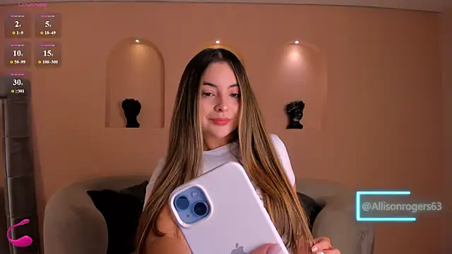 AllisonRogersX online show from 25, 7, 2026