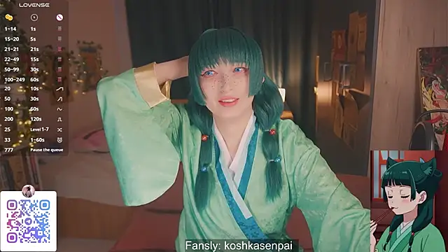 koshkasenpai online show from 21, 9, 2025