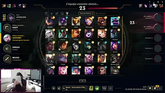 CeriseLapine online show from 1, 3, 2026