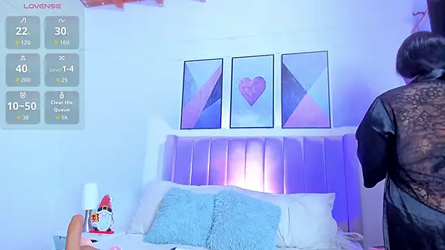 Snapshot of AshaSinclair chatting on 15, 12, 2025 AshaSinclair online show from 15, 12, 2025