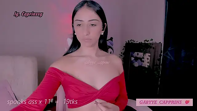 gabyye capprins online show from 3, 4, 2026