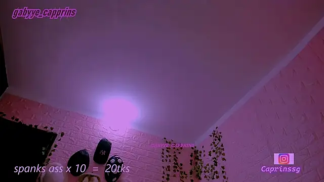 gabyye capprins online show from 10, 1, 2026