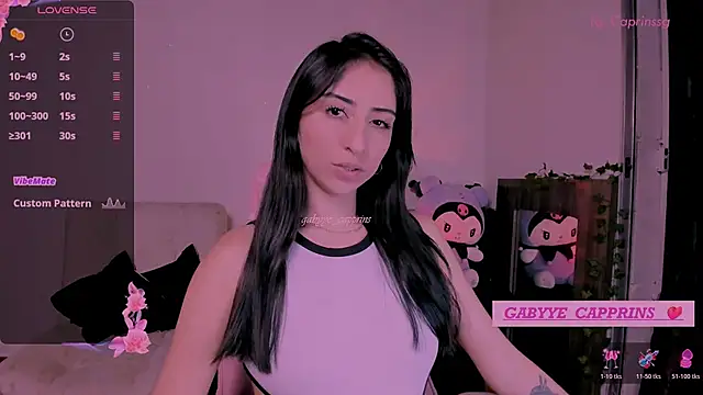 gabyye capprins online show from 11, 4, 2026