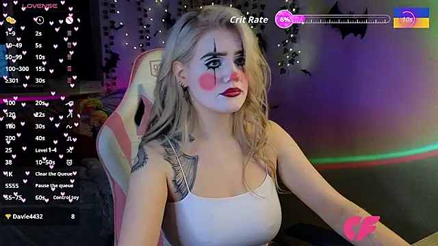 RedVelveten online show from 31, 10, 2025