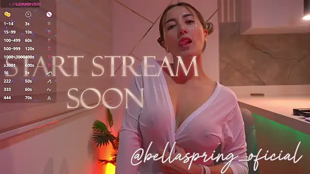 b3llaspringg online show from 2, 4, 2026