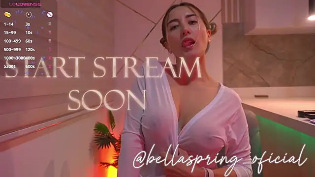 b3llaspringg online show from 13, 2, 2026