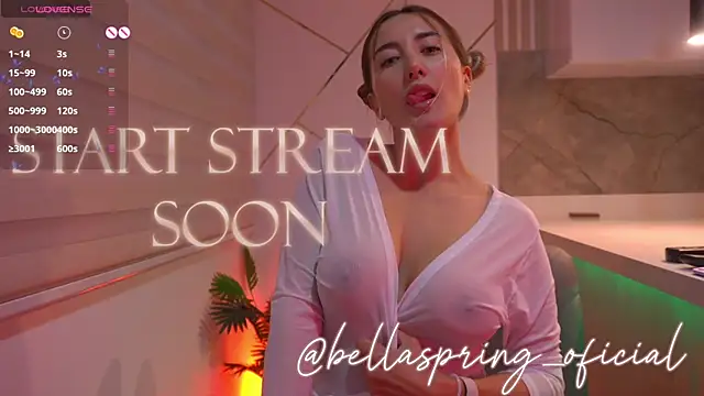 b3llaspringg online show from 23, 3, 2026