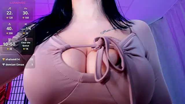 Snapshot of SinCityLiz chatting on 12, 3, 2025 SinCityLiz online show from 12, 3, 2025