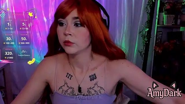  AmyDark online show from 3, 10, 2025