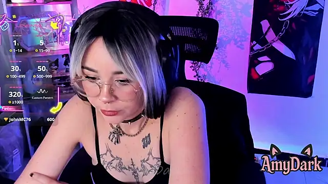  AmyDark online show from 12, 3, 2026