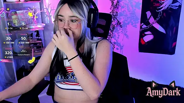  AmyDark online show from 12, 3, 2026