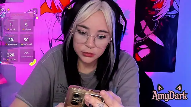  AmyDark online show from 7, 4, 2026