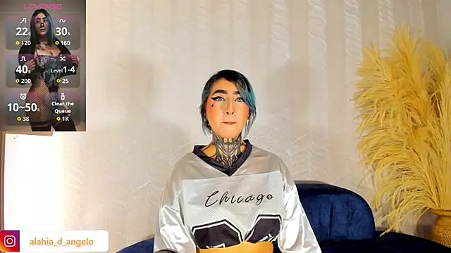 Alahia Dangelo online show from 22, 5, 2026