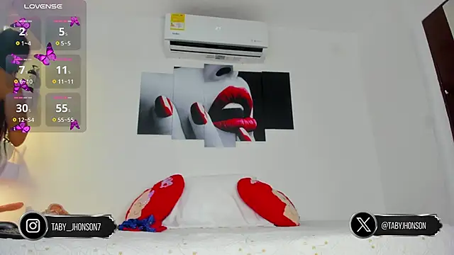 TabyJhonson online show from 28, 10, 2025