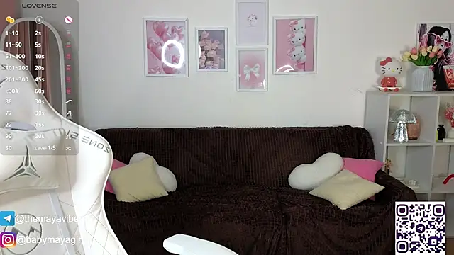 Maya Rave online show from 25, 10, 2025