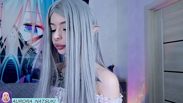 Aurora Natsuki online show from 23, 9, 2025