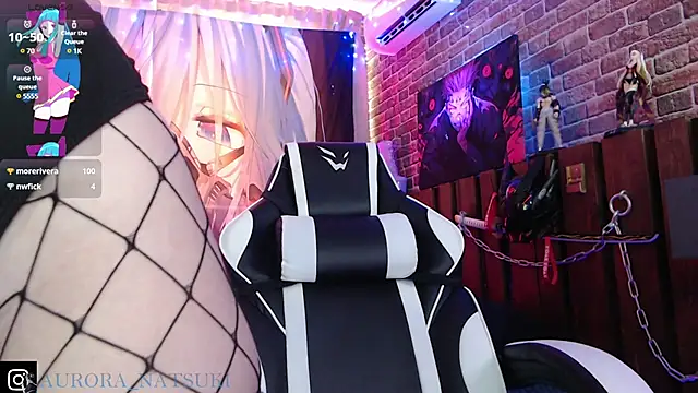 Aurora Natsuki online show from 8, 3, 2025