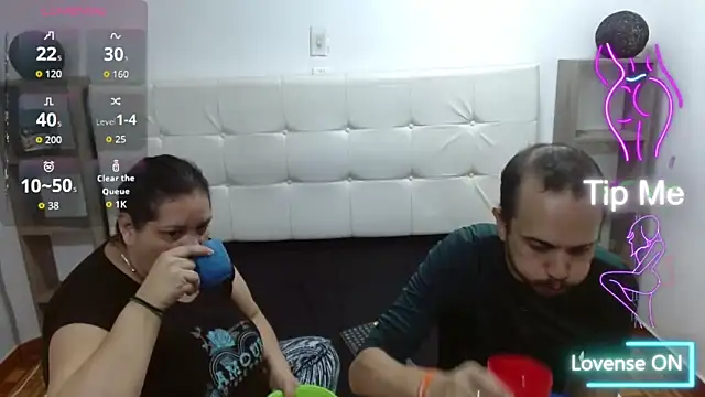 Candy and Jh0n online show from 13, 9, 2025