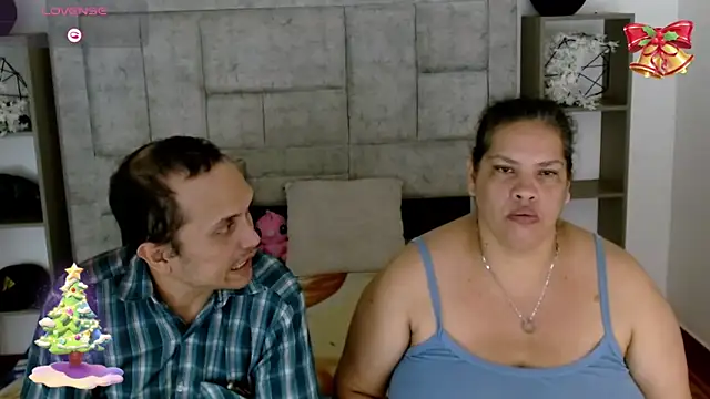 Candy and Jh0n online show from 21, 12, 2025