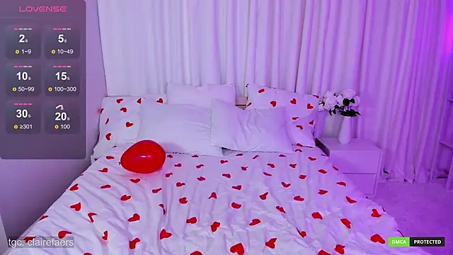 ClaireFaers  online show from 23, 2, 2025