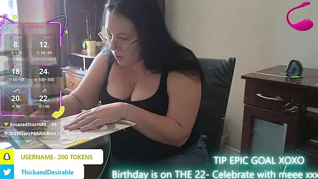 ThickGirlsDoItBetter online show from 16, 9, 2025