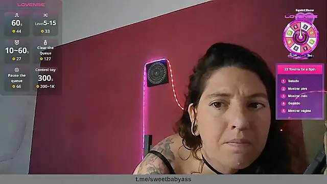 sweetbabyass online show from 9, 1, 2026