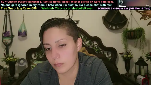 IsabelleRaven online show from 6, 4, 2026