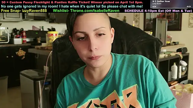 IsabelleRaven online show from 19, 3, 2026