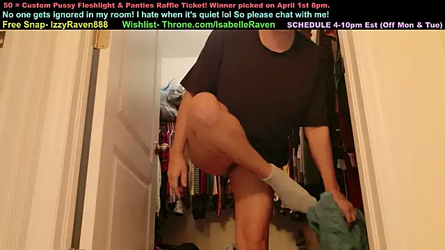 IsabelleRaven online show from 27, 3, 2026