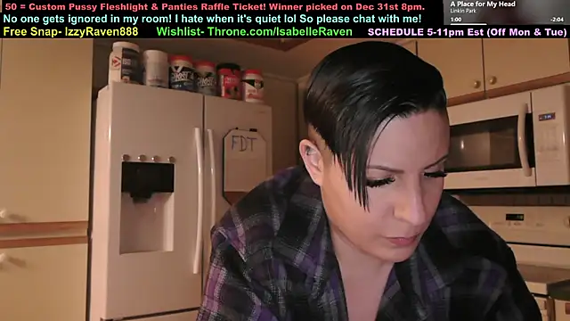 IsabelleRaven online show from 23, 12, 2025