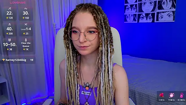 VioletShine online show from 6, 3, 2025