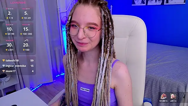 VioletShine online show from 30, 1, 2025