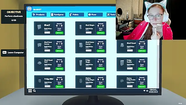 Snapshot of LilyFoxxx chatting on 22, 2, 2025 LilyFoxxx online show from 22, 2, 2025