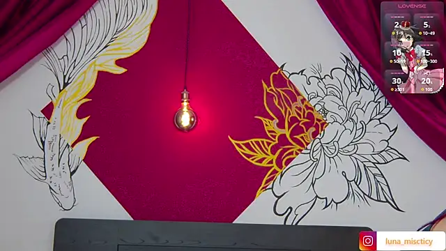 Lunamistyc online show from 10, 9, 2025