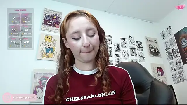 CelesteAyase online show from 9, 10, 2025