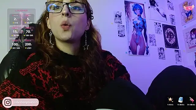 CelesteAyase online show from 17, 1, 2026