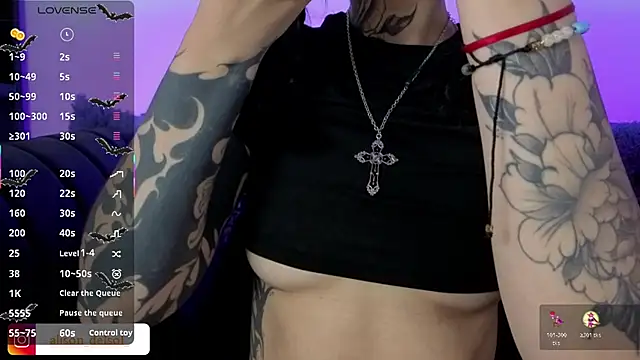 Alisson Wynter online show from 19, 2, 2026