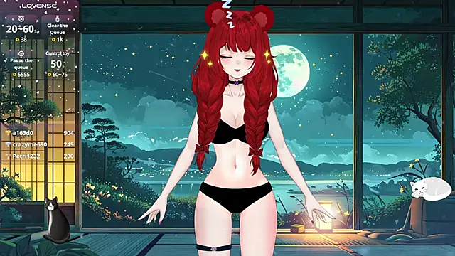 lonely-flower21 online show from 2, 3, 2025