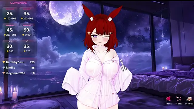 lonely-flower21 online show from 28, 11, 2025