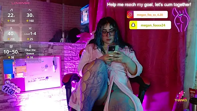 Meg4n 420 online show from 17, 3, 2025