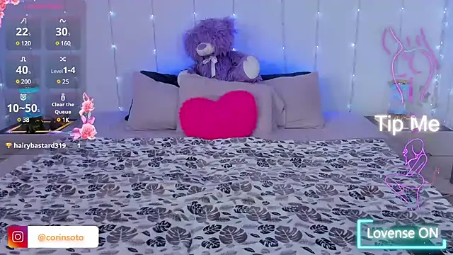 corinmasterx online show from 1, 2, 2025