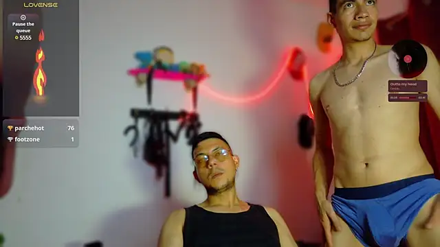 Nymphobuddies online show from 14, 2, 2025