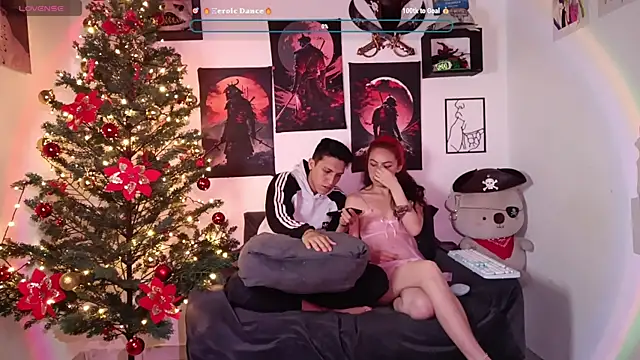 Ambar and daimon  online show from 4, 12, 2025