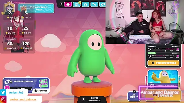 Ambar and daimon  online show from 25, 9, 2025